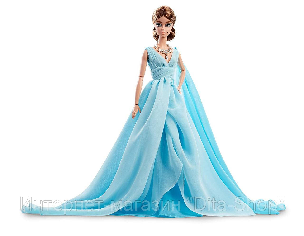 

Коллекционная Кукла Барби Силкстоун Голубое шифоновое платье - Fashion Model Blue Chiffon Ball Gown Barbie