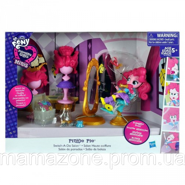 

Игровой набор Пинки Пай Салон красоты Моя Маленькая Пони - My Little Pony Equestria Girls Minis Switch&Do Salon