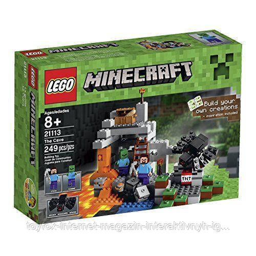 

LEGO Minecraft 21113 The Cave Пещера