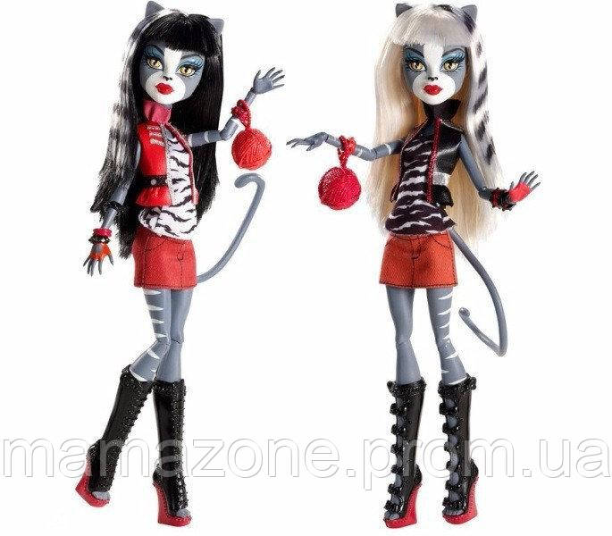 

Куклы Монстер Хай Мелодия и Пурсефона базовые Monster High Meowlody &Purrsephone