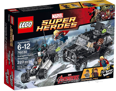 

LEGO Super Heroes 76030 Duel with Hydra Мстители против "Гидры"