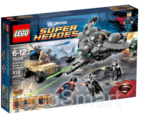 

LEGO Super Heroes 76003 Superman: Battle of Smallville Битва за Смолвиль