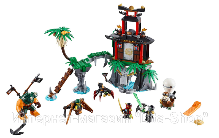 

LEGO NINJAGO 70604 Tiger Widow Island Остров Тигриной вдовы