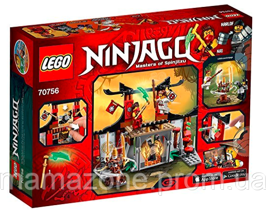 

LEGO NINJAGO 70756 Dojo Showdown Столкновение на поле для Додзё