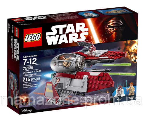 

LEGO Star Wars 75135 Obi-Wan's Jedi Interceptor Перехватчик джедаев Оби-Вана Кеноби