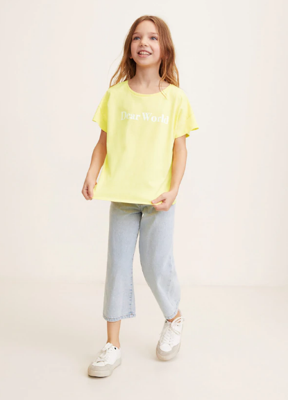 

Футболка Mango, Желтый