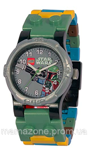 

LEGO Star Wars 9003370 Boba Fett Watch Часы Звездные Войны с минифигурками