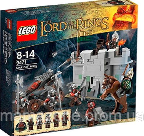 

LEGO THE LORD OF THE RINGS 9471 Uruk-Hai Army Армия Урук-хай
