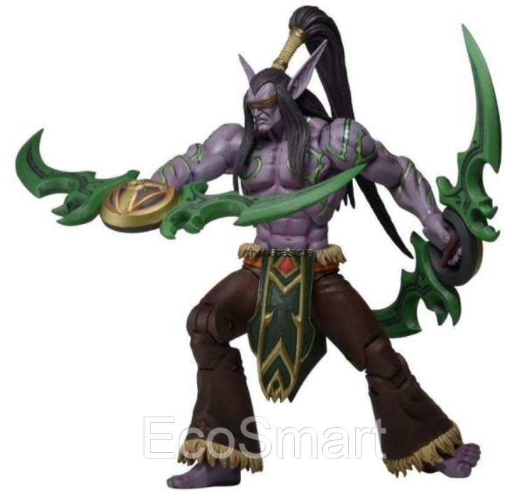 

Игровая Коллекционная Фигурка Иллидан Герои бури, 15 см - Illidan Heroes of the Storm World Of Warcraft Neca