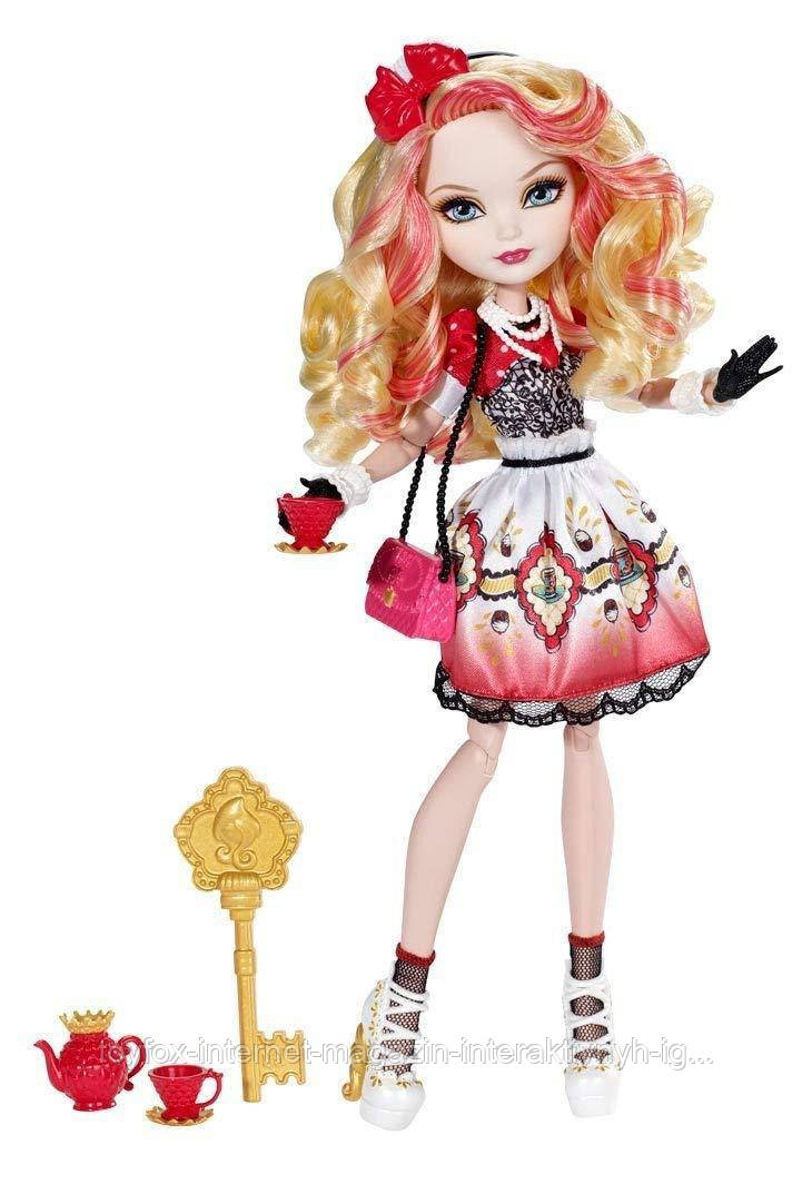 

Кукла Эвер Афтер Хай Эпл Уайт Чайная Вечеринка Ever After High Apple White Hat-tastic Party, Mattel