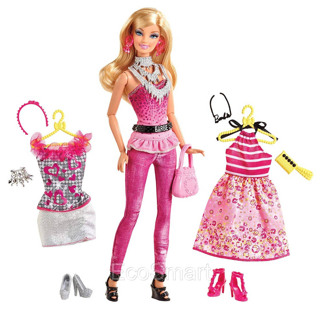 

Кукла Барби модница с гардеробом серия Мода 2012 года, Barbie Doll