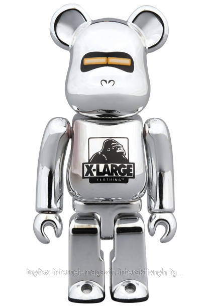 

Дизайнерская Игрушка Беарбрик Кавс Bearbrick Kaws Фигурка X-LARGE Sorayama Хаджима Сораяма Bearbrick 400 %