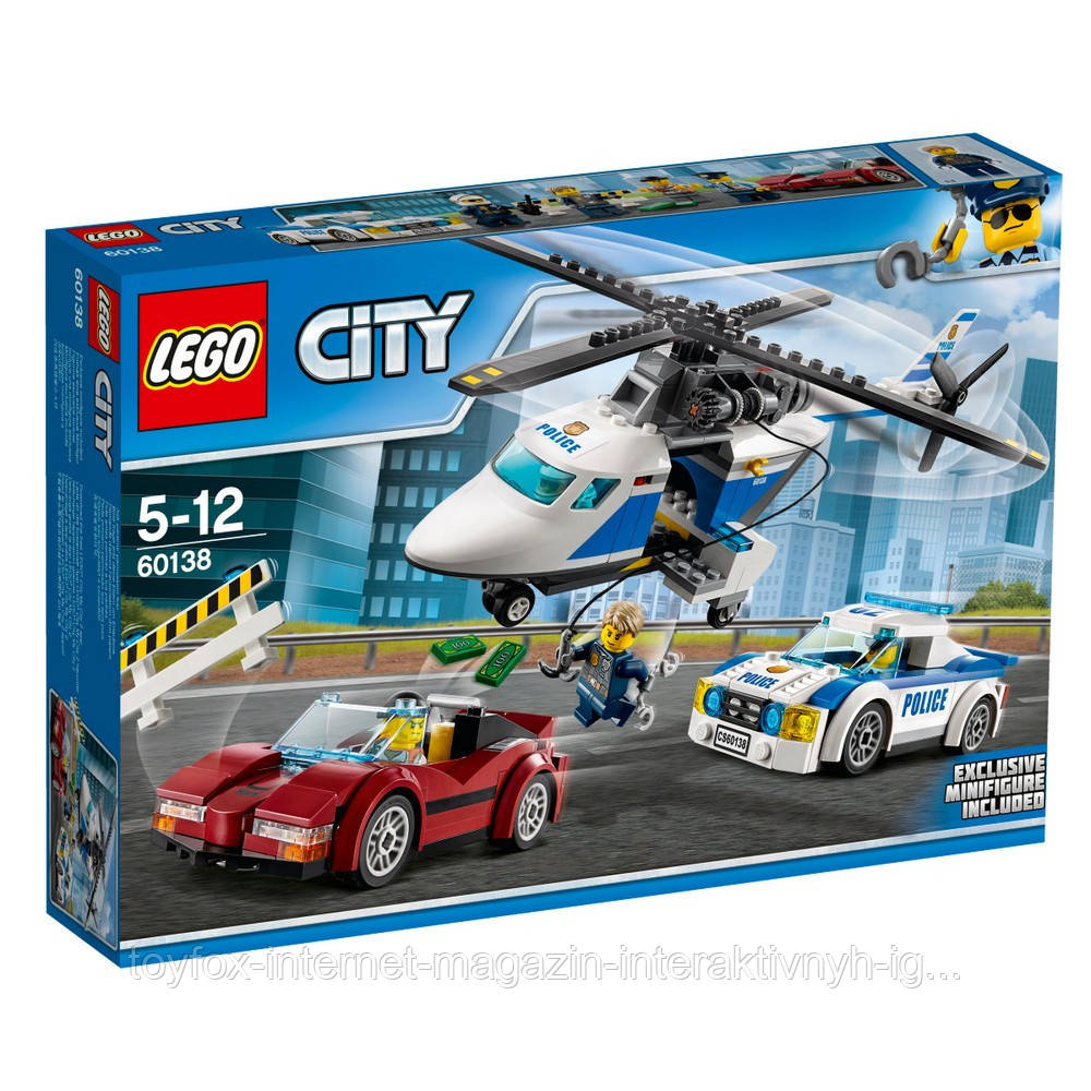 

Lego City Стремительная погоня 60138