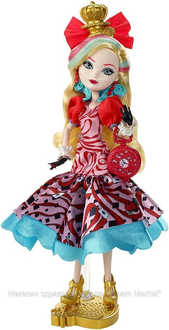 

Кукла Эвер Афтер Хай Эппл Уайт Путь в Страну Чудес EAH Way Too Wonderland Apple White Doll, Mattel