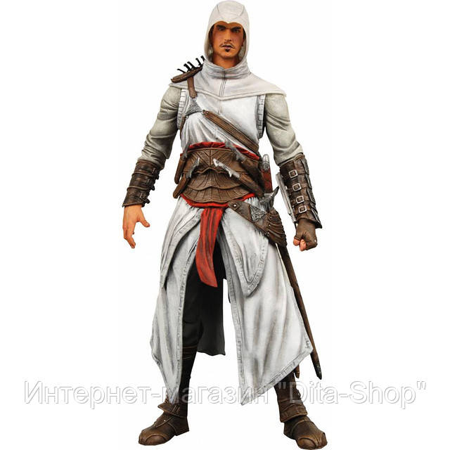 

Игровая Коллекционная Фигурка Ассасин Альтаир Кредо убийцы с мечом 18 см Assassin`s Creed Altair Neca