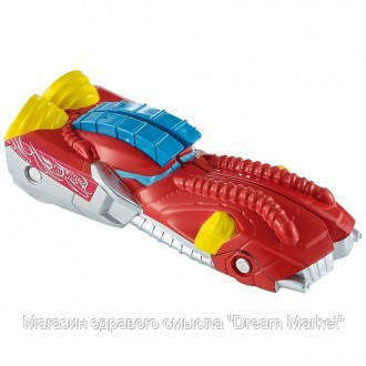 

Игрушка Детская Машинка Молниеносные половинки красная Хот Вилс Hot Wheels Split Speeders Ripped Robot Mattel