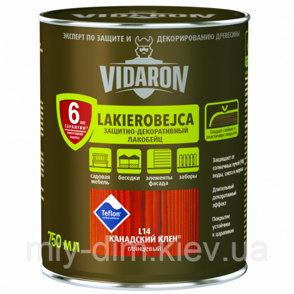 

VIDARON лакобейц L07 секвоя каліфорн. 2,5л PL