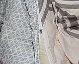 Полуторный rомплект постельного белья с компаньоном S354 Сатин хлопок реал ФОТО, фото 4