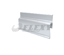 Профиль алюминиевый для натяжных потолков ПФ7206 "Стеновой ЕвроФлекси" Белый