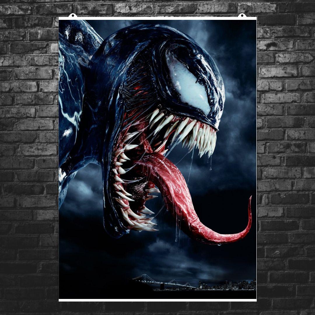 

Постер "Venom". Веном, Марвел, симбионт. Размер 106x75см (A0). Глянцевая бумага