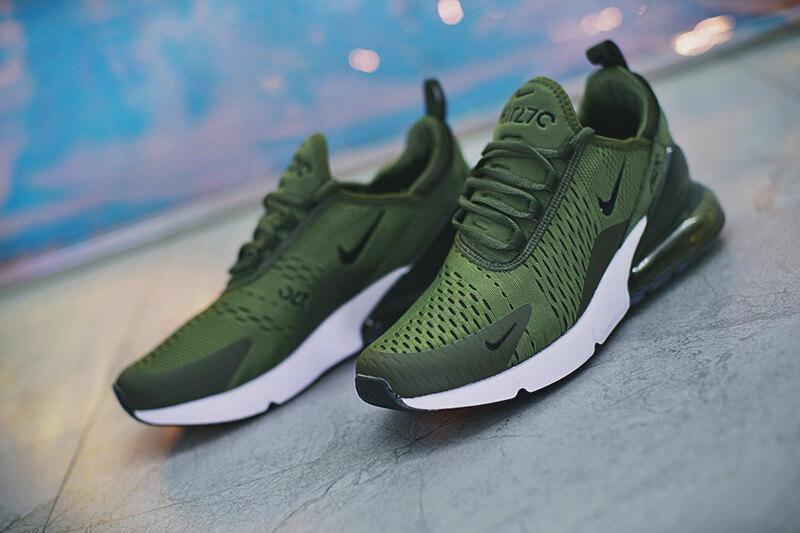 

Мужские кроссовки в стиле Air Max 270 Green White Black 42, Хаки