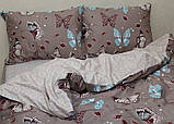 Двуспальный комплект постельного белья с компаньоном S360 ТМ TAG сатин хлопок реал ФОТО, фото 2