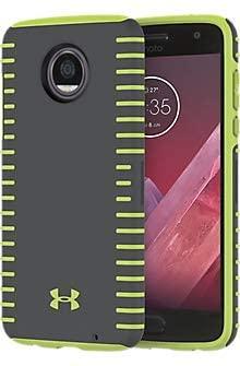 

Чехол Under Armour UA Protectiv Grip Grey/Yellow для Moto Z2 Play (XT1710)