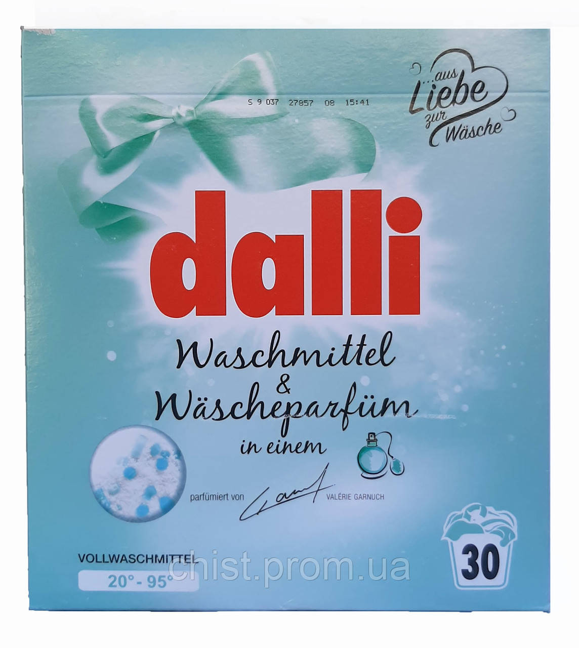 

Dalli стиральный порошок (1,95кг=30ст) Waschmittel & Wäscheparfüm (универсальный)