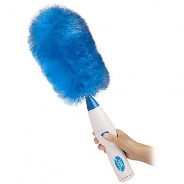 

Электрическая щетка для уборки пыли Hurricane Spin Duster Blue