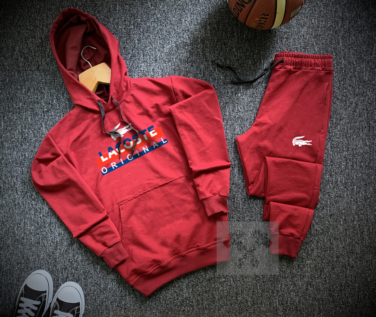 

Мужской спортивный костюм (LACOSTE) 4, Все цвета в ассортименте + любой принт
