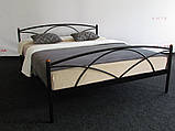 Кровать Палермо-2 80*190 PALERMO-2 металлическая с изножием, фото 4