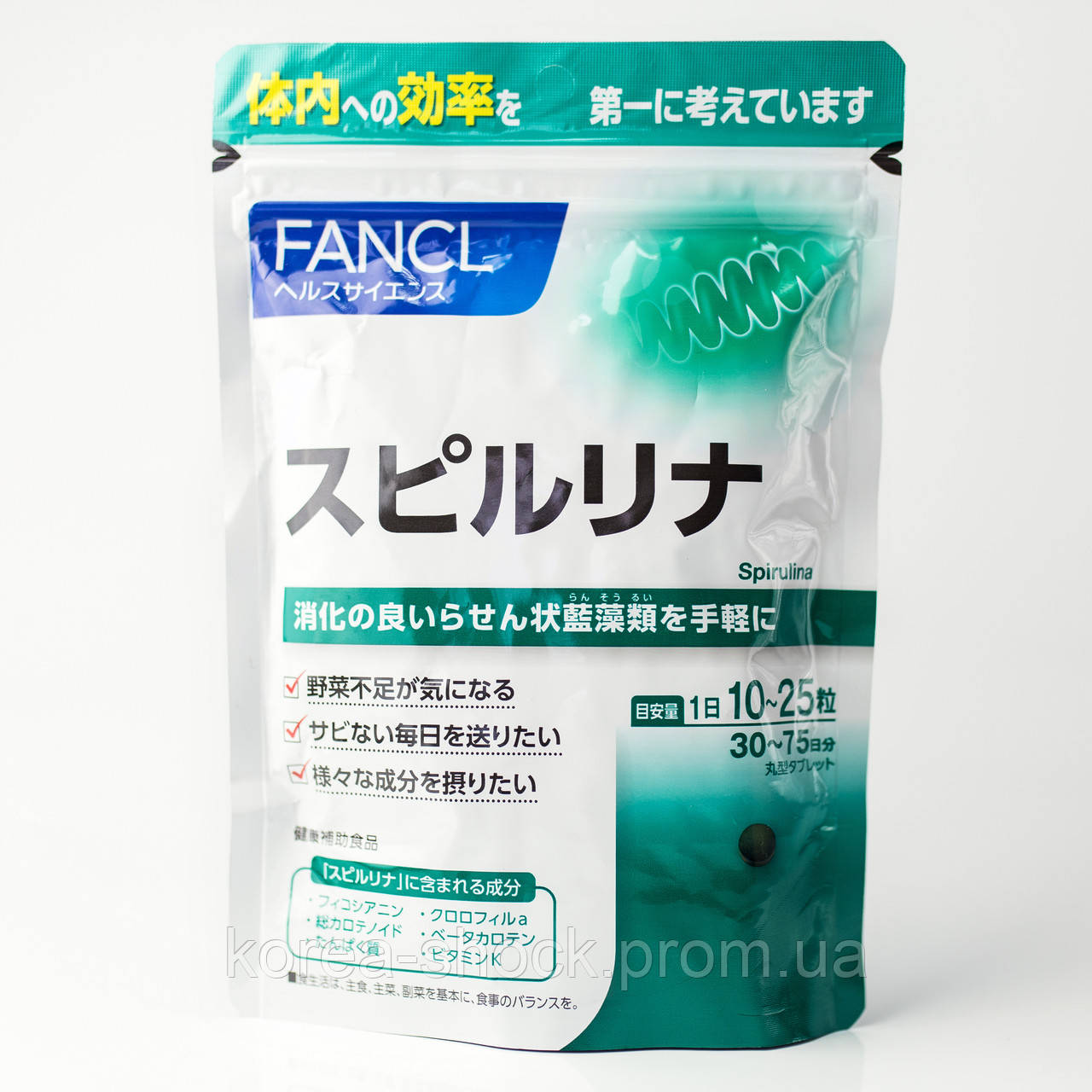 

Спрулина таблетированая Fancl Spirulina