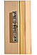 Скляні двері для лазні та сауни Tesli Банька RS 700х1900 мм загартоване скло з малюнком бронза, фото 5