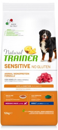 

Сухой корм Natural Trainer Dog Sensitive Medium&Maxi With Lamb для собак с ягненком 12кг