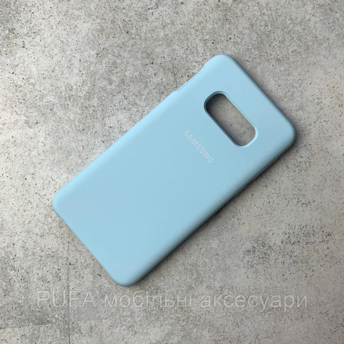 

Чохол-накладка Silicone Cover Samsung S10e Sky blue, Голубий