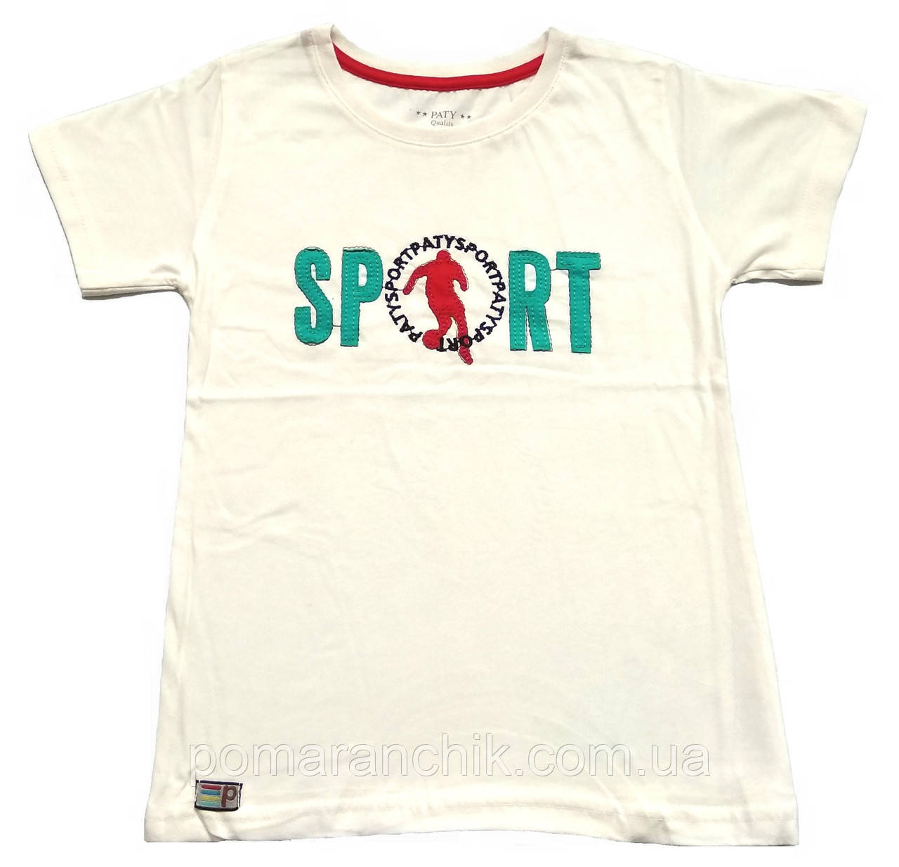 

Футболка для мальчика "Sport" (7-8 лет/рост 122-128), "Paty Kids", Турция.