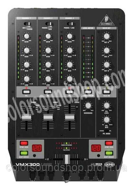 

BEHRINGER dj микшер, контролер, проигрыватель BEHRINGER VMX300