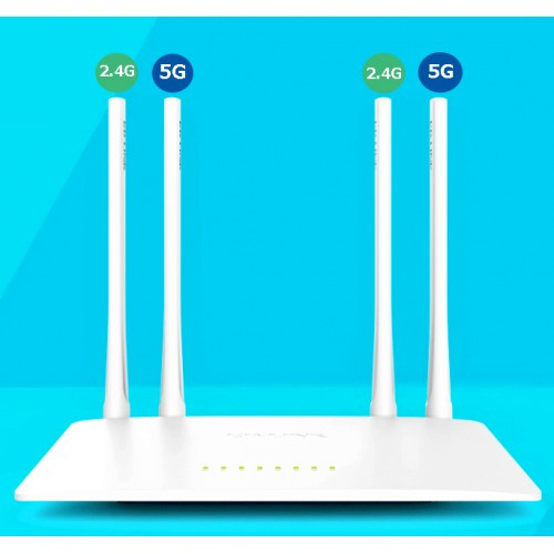 Wi-Fi Роутер двух каналах 2.4Ghz и 5Ghz LB-Link BL-W1210MНет в наличии