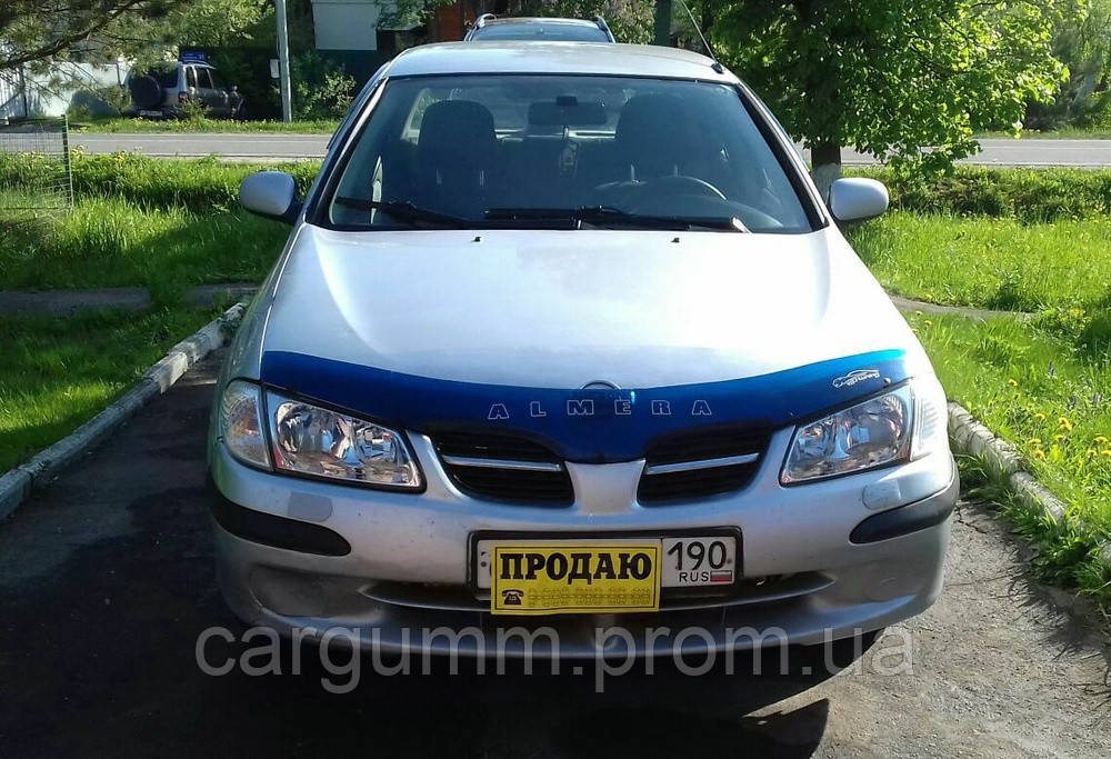 

Мухобойка, дефлектор капота NISSAN Almera с 2000-2006 г.в.(N16)