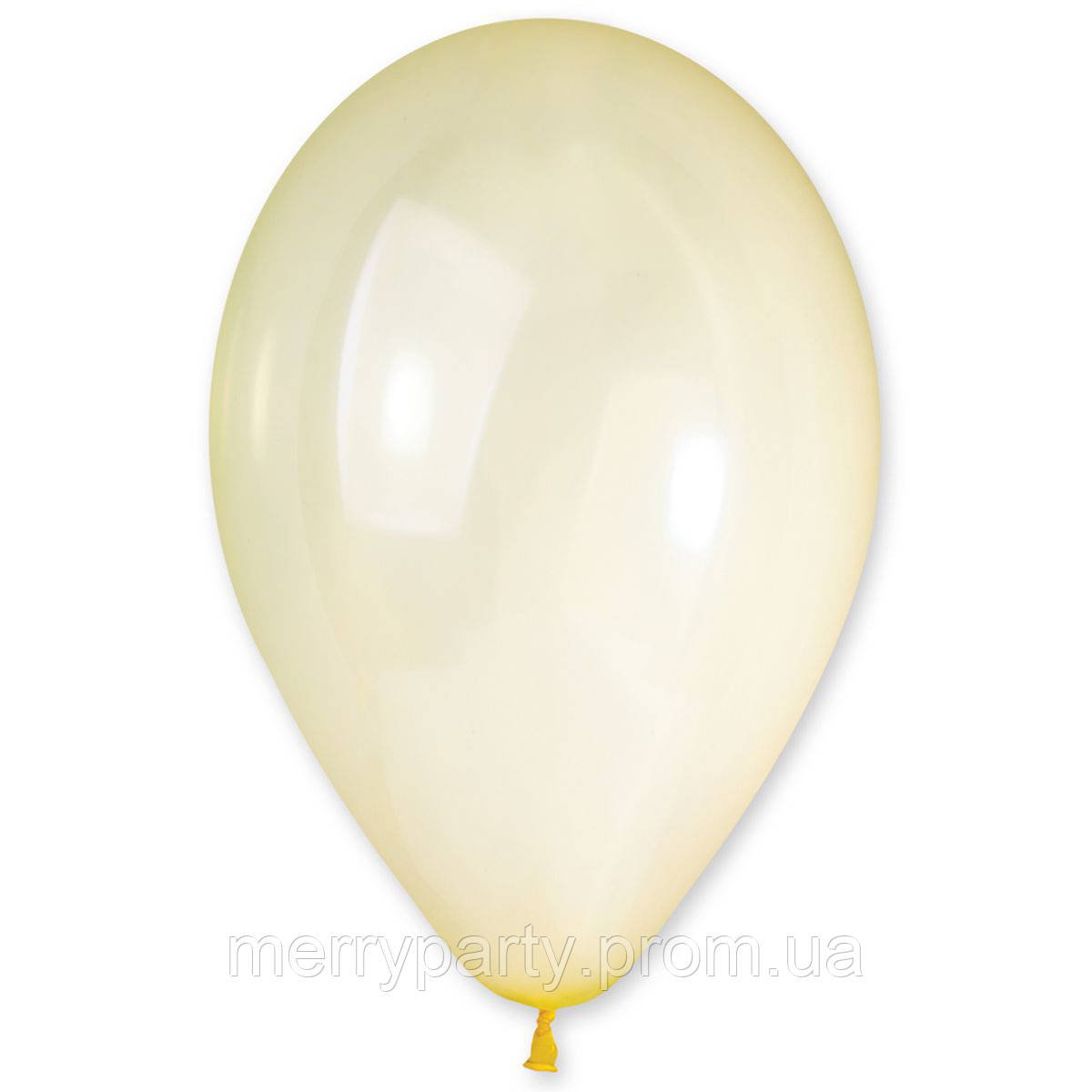 13" (33 см) кристалл желтый Леденец Gemar Италия латексный шар
