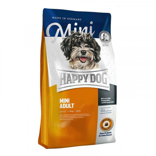 

Сухой корм Happy Dog Mini Adult для взрослых собак мелких пород весом до 10 кг, 1 кг