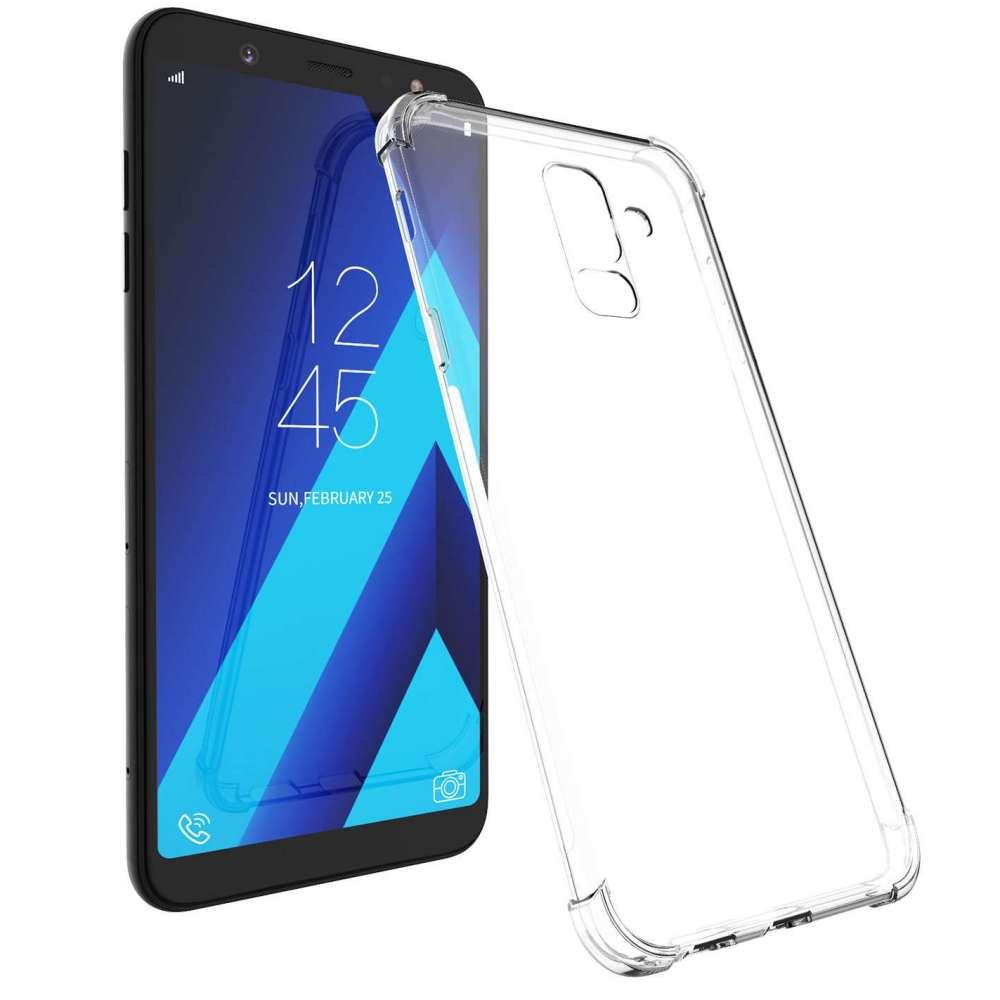 

Прозрачный чехол Samsung Galaxy A6+ 2018 A605 (усиленный углами) Ultra Air (Самсунг А6 Плюс 18 А605)