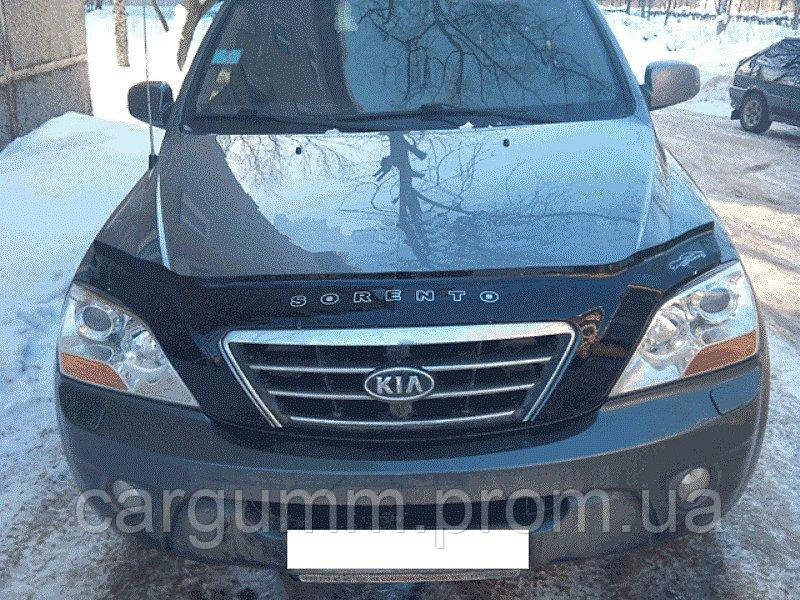 

Мухобойка, дефлектор капота KIA Sorento с 2002-2009 г.в.