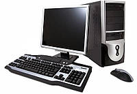 Б/У, игровой компьютер, Intel Core i3 2100, 8 Гб ОЗУ , SSD 240 Гб, видео 1 Гб, монитор 19", фото 1