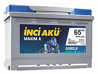 Акумулятор Inci Aku MaximA Gorilla 65Ah/640A L+ автомобільний (Инджи Акю) L2 065 064 113 АКБ Туреччина ПДВ