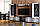 Полиця настінна MiroMark Віола 120×20×21,6 чорний/білий глянець, фото 2