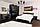 Шафа розпашній Світ Меблів Феліція Нова 4ДЗ 178×217.5×69 чорний/чорний, фото 2