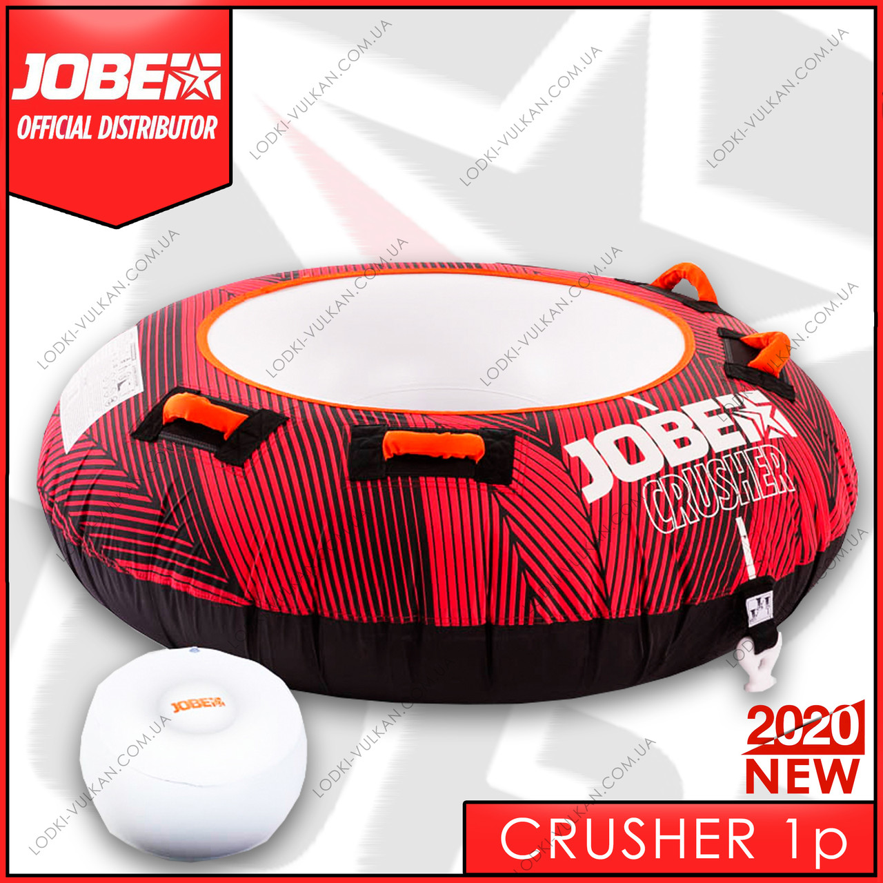 

Водная одноместная плюшка Jobe Crusher Towable 1P