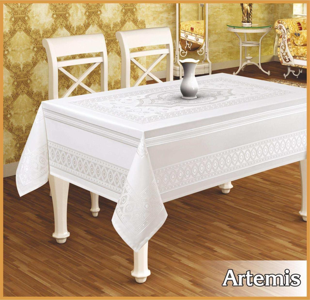 

Скатерть тефлоновая прямоугольная Maison Royale Artemis 160х220 Gold Турция