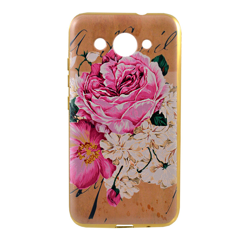 

Чехол Xiaomi Redmi Note 5APro Silicone Flowers and Diamond Peony